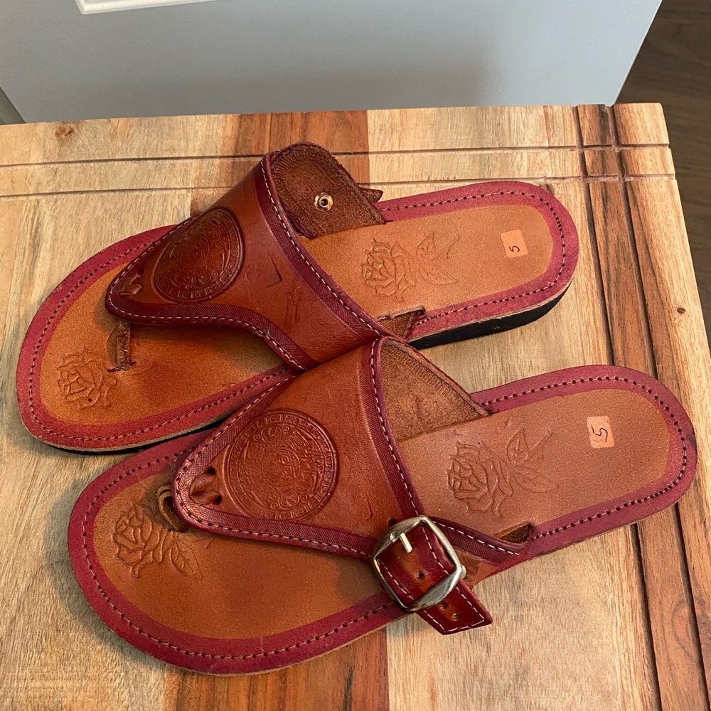 Authentic Mexican Leather Sandals